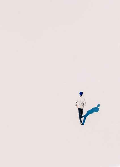 man walking